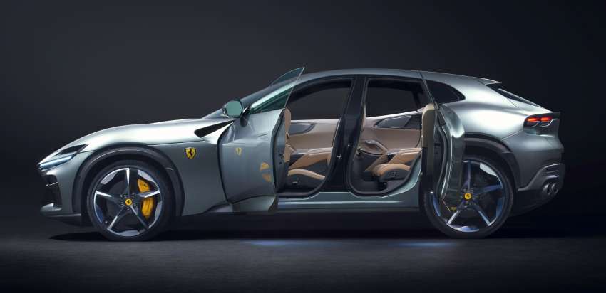 Ferrari Purosangue diperkenal — SUV pertama Ferrari, jana kuasa 725 PS dan 716 Nm, 310 km/j maksimum 1511802