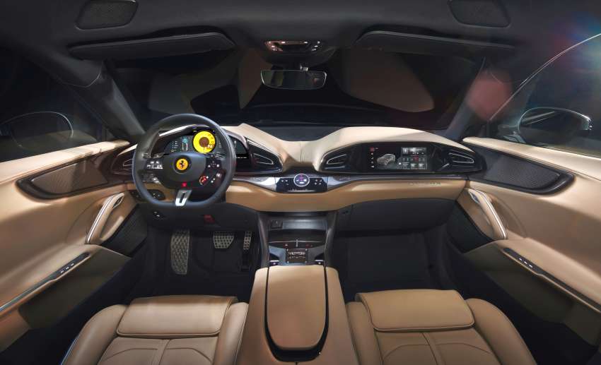 Ferrari Purosangue diperkenal — SUV pertama Ferrari, jana kuasa 725 PS dan 716 Nm, 310 km/j maksimum 1511809