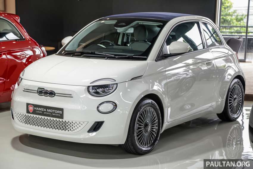 New Fiat 500 Electric in Malaysia – hatch and Cabrio, 320 km EV range, 42 kWh battery, from RM250k Image #1515113