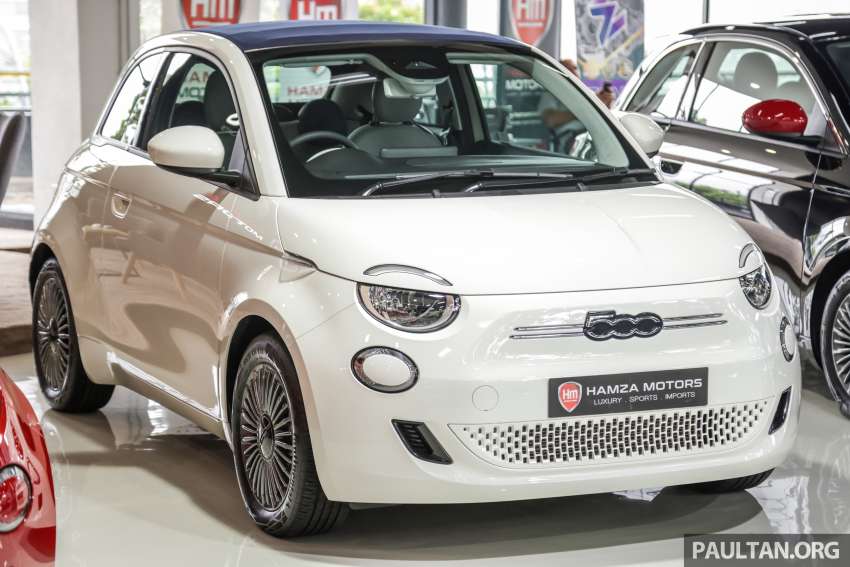 New Fiat 500 Electric in Malaysia – hatch and Cabrio, 320 km EV range, 42 kWh battery, from RM250k Image #1515115