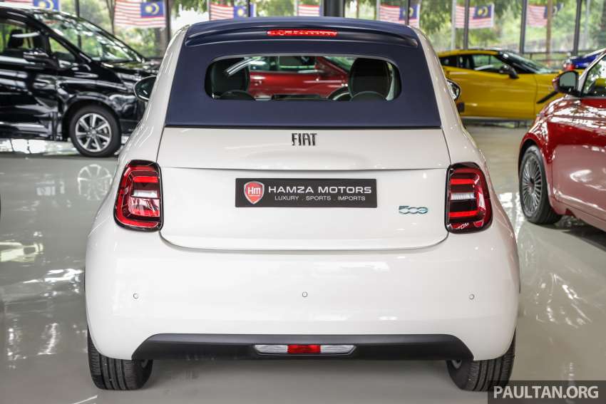 New Fiat 500 Electric in Malaysia – hatch and Cabrio, 320 km EV range, 42 kWh battery, from RM250k Image #1515120