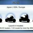 Honda to launch 10 new electric motorcycle models