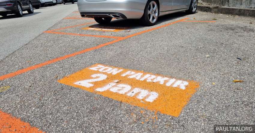How to pay for MBSJ parking in Subang Jaya’s two-hour parking lots (orange colour) with your phone 1506873
