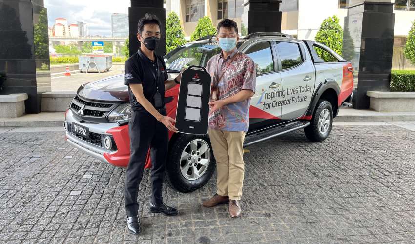 Mitsubishi Motors Malaysia donates a Triton pick-up truck to the National Cancer Society Malaysia NGO 1510308