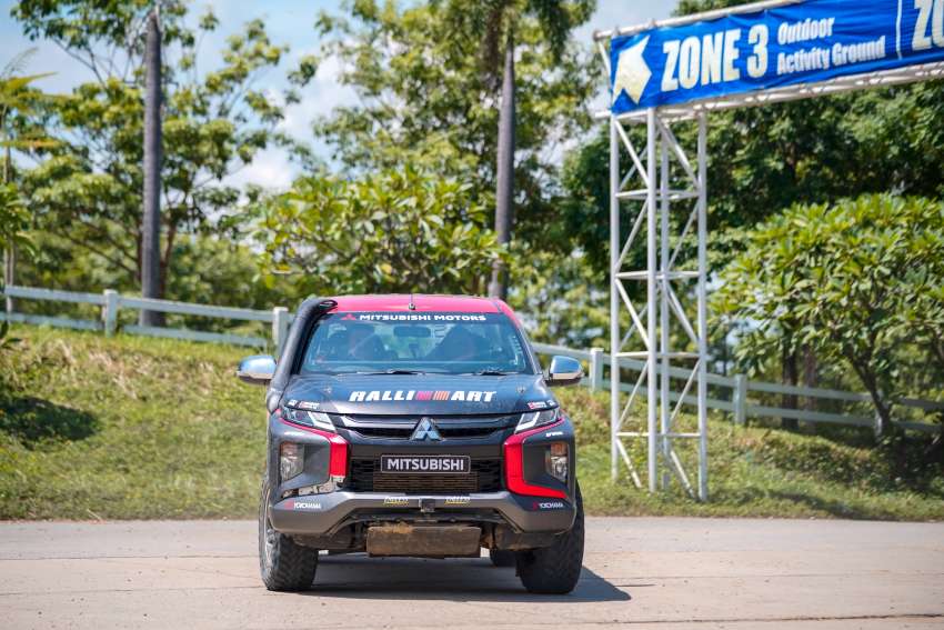 Rifat Sungkar ketuai trio pemandu Mitsubishi Ralliart di Asia Cross Country Rally 2022 dengan Triton T1 1512804