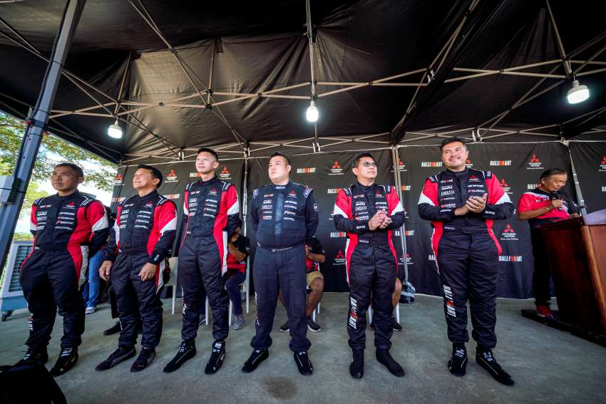 Rifat Sungkar ketuai trio pemandu Mitsubishi Ralliart di Asia Cross Country Rally 2022 dengan Triton T1 1512809