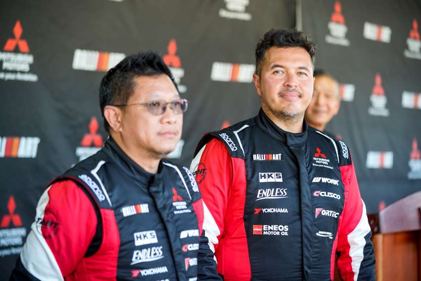 Rifat Sungkar ketuai trio pemandu Mitsubishi Ralliart di Asia Cross Country Rally 2022 dengan Triton T1 1512810