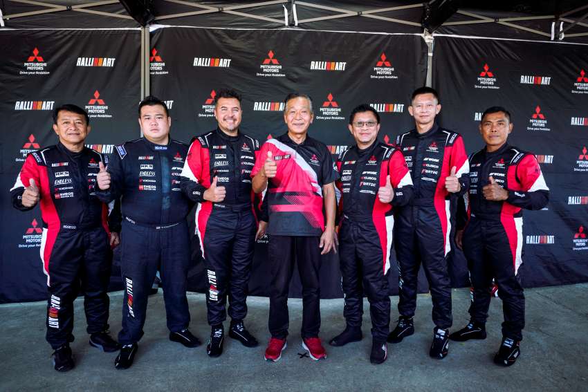 Rifat Sungkar ketuai trio pemandu Mitsubishi Ralliart di Asia Cross Country Rally 2022 dengan Triton T1 1512811