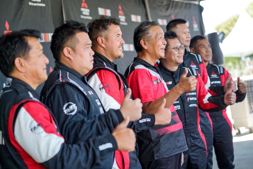 Rifat Sungkar ketuai trio pemandu Mitsubishi Ralliart di Asia Cross Country Rally 2022 dengan Triton T1 1512813