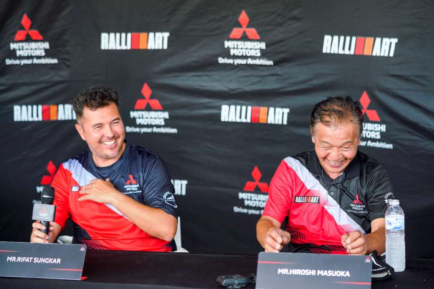 Rifat Sungkar ketuai trio pemandu Mitsubishi Ralliart di Asia Cross Country Rally 2022 dengan Triton T1 1512818