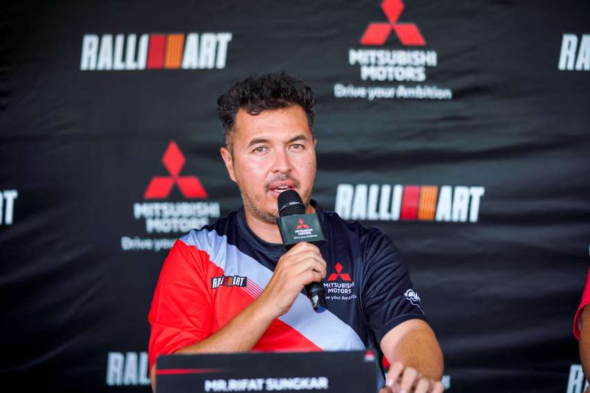 Rifat Sungkar ketuai trio pemandu Mitsubishi Ralliart di Asia Cross Country Rally 2022 dengan Triton T1 1512819