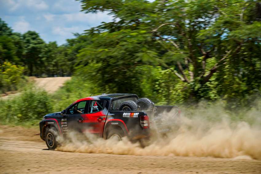 Mitsubishi Triton T1 Ralliart Asia Cross Country Rally 2022 – masih guna enjin standard, tapi betul-betul laju! 1507732