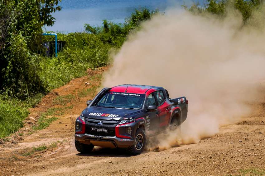 Mitsubishi Triton T1 Ralliart Asia Cross Country Rally 2022 – masih guna enjin standard, tapi betul-betul laju! 1507764