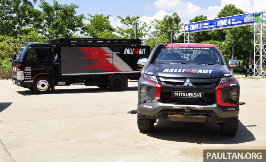 Mitsubishi Triton T1 Ralliart Asia Cross Country Rally 2022 – masih guna enjin standard, tapi betul-betul laju! 1508746