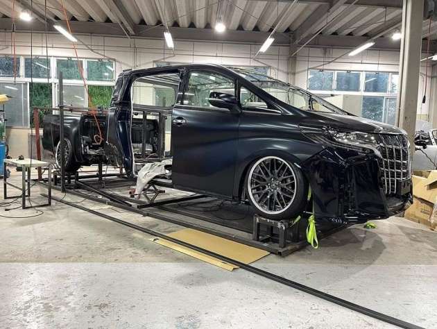 Trak pikap Toyota Alphard – projek baharu pelajar Nihon Automotive College (NATS) di Jepun!