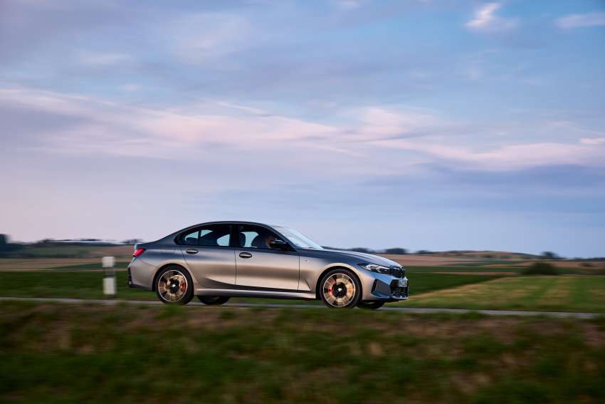 2022 BMW 3 Series facelift – additional images of G20 LCI, new headlamp and grille design, wide screen 1514457