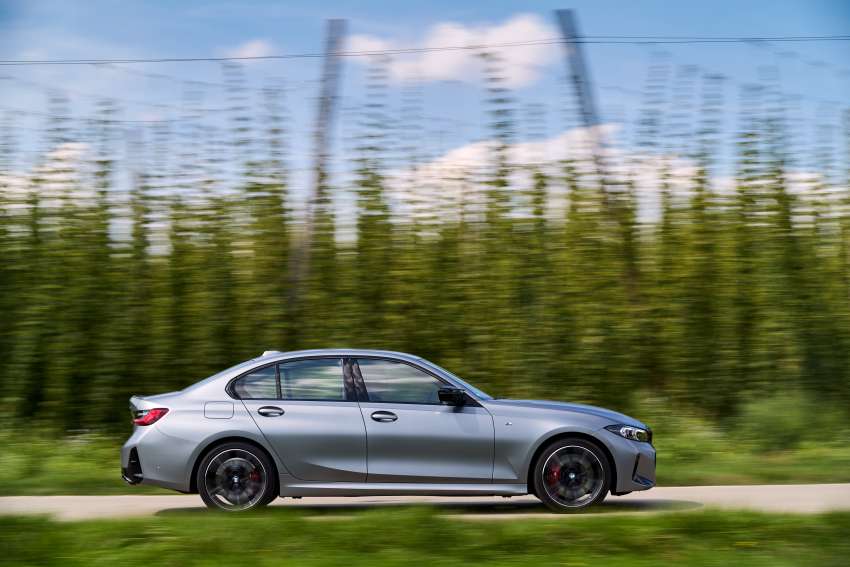 2022 BMW 3 Series facelift – additional images of G20 LCI, new headlamp and grille design, wide screen 1514481