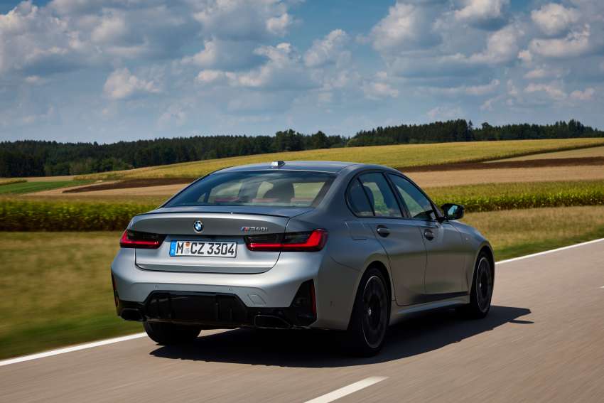 2022 BMW 3 Series facelift – additional images of G20 LCI, new headlamp and grille design, wide screen 1514523