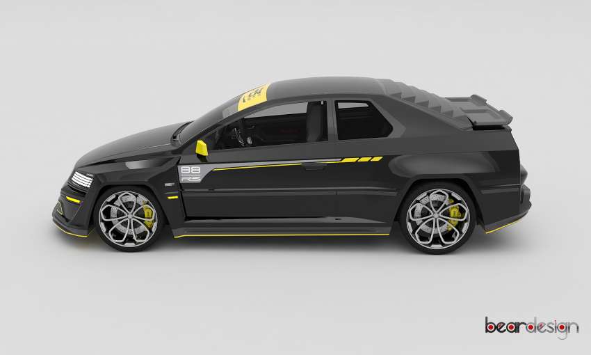 Proton Saga Knight Coupe Concept dalam “baju” R3 1515232