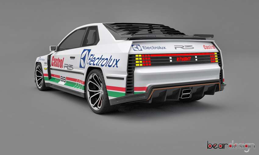 Proton Saga Knight Coupe Concept by Bear Design – a modernised two-door rendition, plus race car livery 1514571