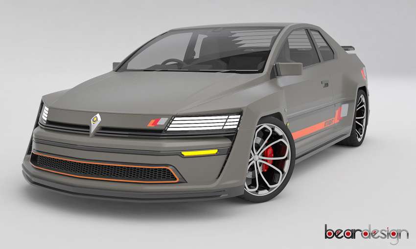 Proton Saga Knight Coupe Concept by Bear Design – a modernised two-door rendition, plus race car livery 1514559