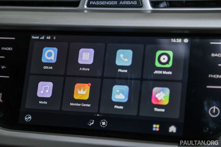2022 Proton X70 MC gets new head unit with Atlas OS, but existing GKUI units not upgradable; Spotify soon 1517947