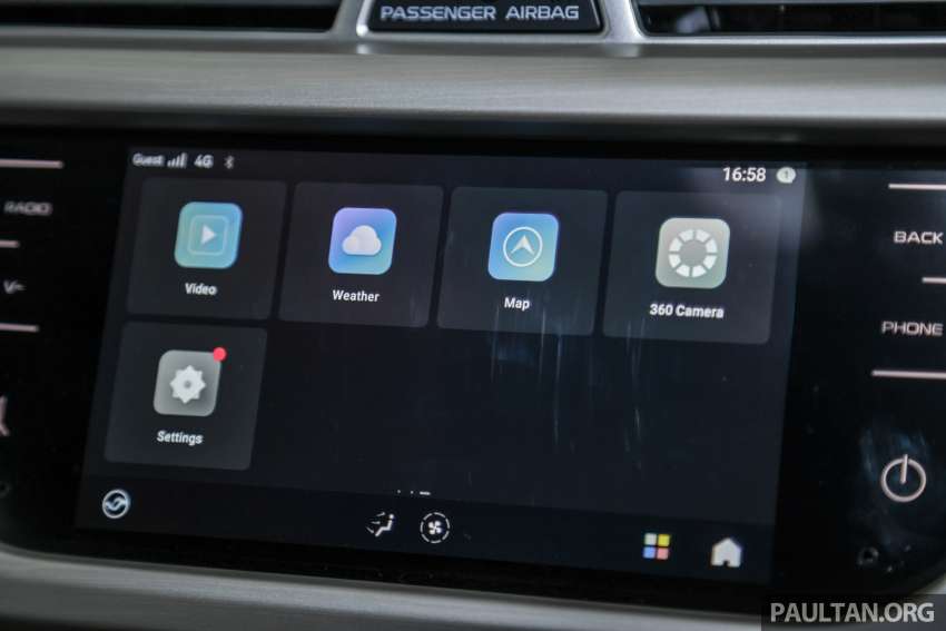 2022 Proton X70 MC gets new head unit with Atlas OS, but existing GKUI units not upgradable; Spotify soon 1517948