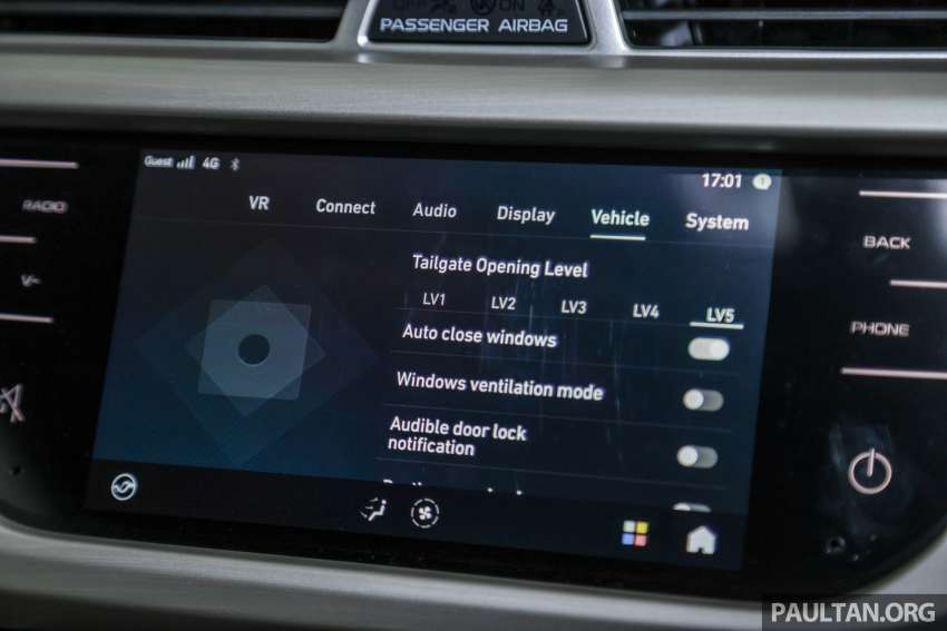 2022 Proton X70 MC gets new head unit with Atlas OS, but existing GKUI units not upgradable; Spotify soon 1517957