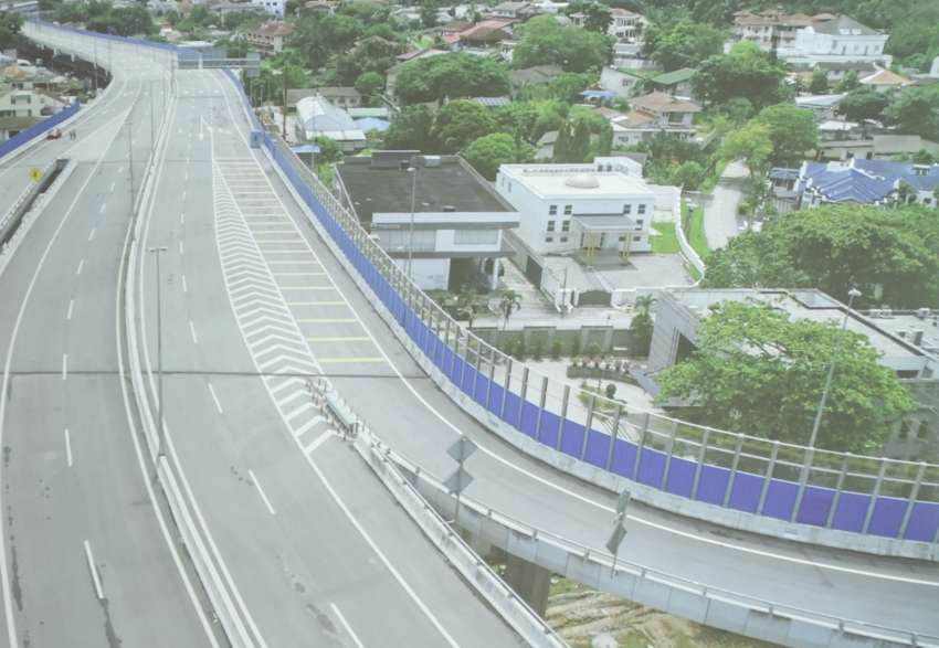 SUKE highway improves Jln Ampang stretch below it 1512635