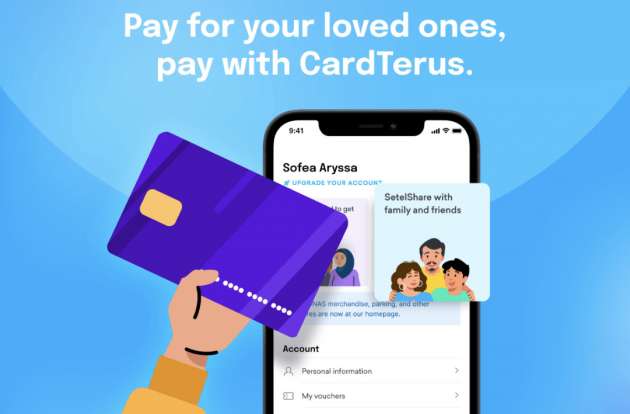 Setel Share now supports CardTerus in Malaysia – pay for your loved ones’ fuel using your credit/bank card