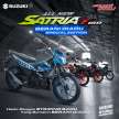 Suzuki Satria F150 diperkenal dengan grafik ala jentera MotoGP di Indonesia, spesifikasi masih sama