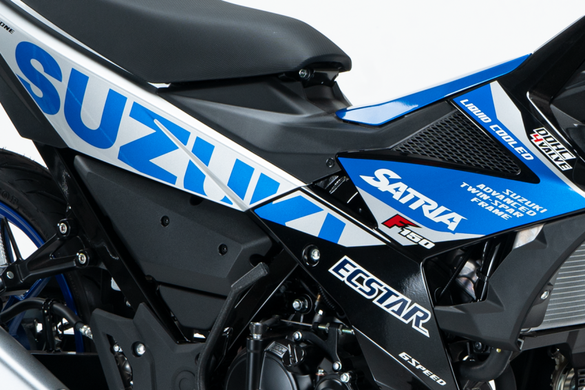 Suzuki Satria F150 diperkenal dengan grafik ala jentera MotoGP di Indonesia, spesifikasi masih sama 1514512