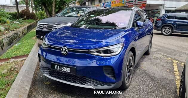 Volkswagen ID.4 Pro seen in Malaysia again – EV with 77 kWh battery, 520 km range, 204 PS; launching here?