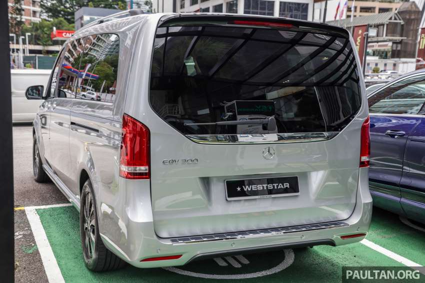 Mercedes-Benz EQV 300 in Malaysia – 7-seat van with 100 kWh battery, 340 km EV range, 204 PS; fr RM485k 1511170