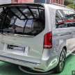 Mercedes-Benz EQV 300 in Malaysia – 7-seat van with 100 kWh battery, 340 km EV range, 204 PS; fr RM485k