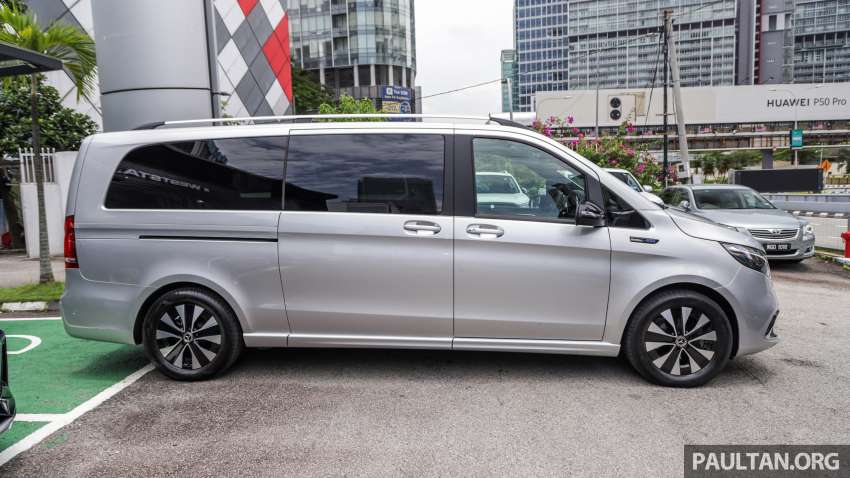 Mercedes-Benz EQV 300 in Malaysia – 7-seat van with 100 kWh battery, 340 km EV range, 204 PS; fr RM485k 1511183