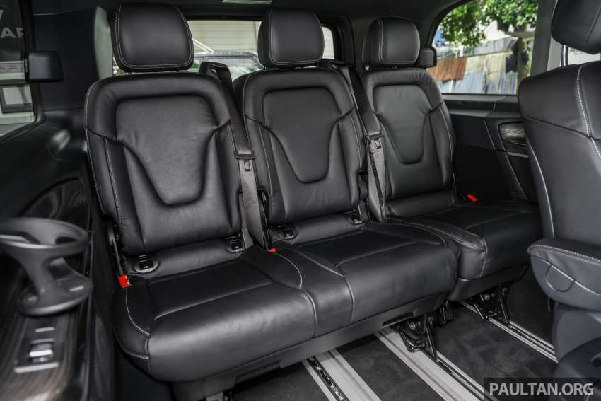 Mercedes-Benz EQV300 di M’sia – van 7-tempat duduk, bateri 100 kWh, jarak EV 340 km, 204 PS; dari RM485k Image #1511435
