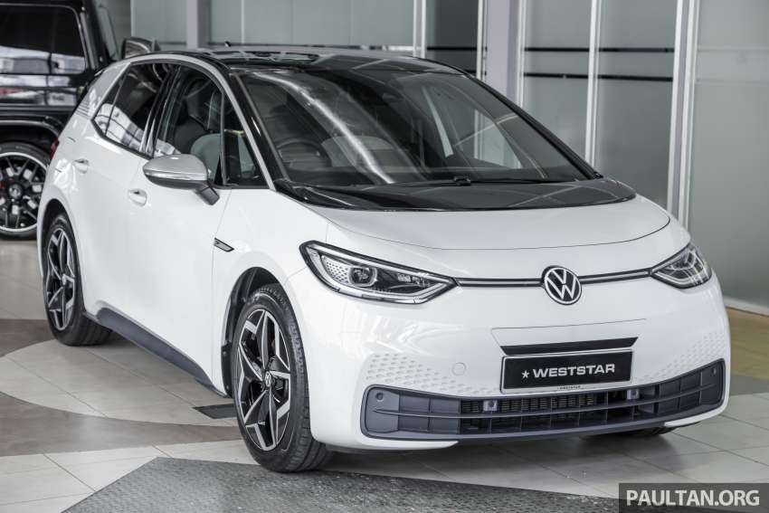 Volkswagen ID.3 1st Edition Pro Performance – Golf-sized EV, 58 kWh, 425 km range, RM260k by Weststar 1511063
