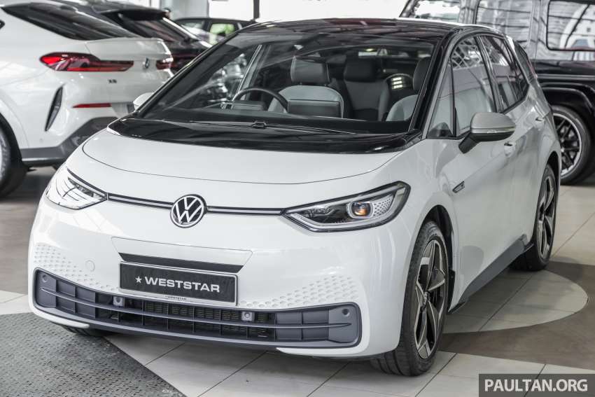 Volkswagen ID.3 1st Edition Pro Performance – EV saiz Golf, bateri 58 kWh, jarak gerak 425 km, RM260k 1511542