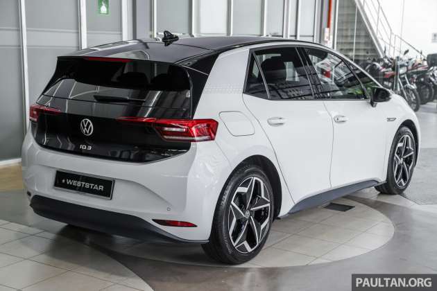 Volkswagen ID.3 1st Edition Pro Performance – Golf-sized EV, 58 kWh, 425 km range, RM260k by Weststar