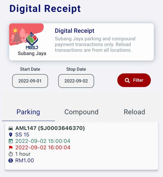 How to pay for MBSJ parking in Subang Jaya’s two-hour parking lots (orange colour) with your phone