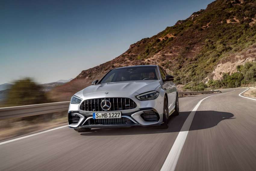 Mercedes-AMG C 63 S E Performance 2024 – tiada lagi V8; diganti 2.0L 4-silinder PHEV 680 hp/1,020 Nm! 1514958