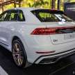 2022 Audi Q8 S line 3.0 TFSI quattro – live photos of updated SUV in M’sia; ACC, 21-inch wheels; fr RM867k