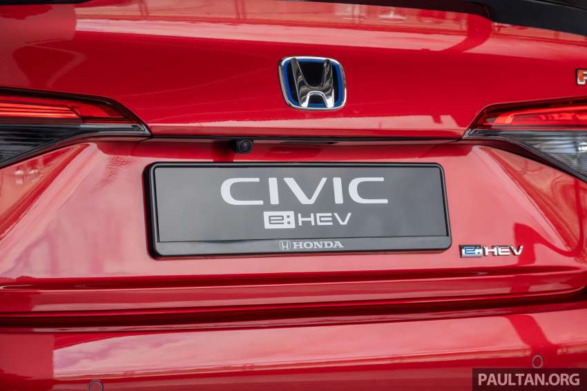 Honda Civic e:HEV 2022 dibuka untuk tempahan 1527543