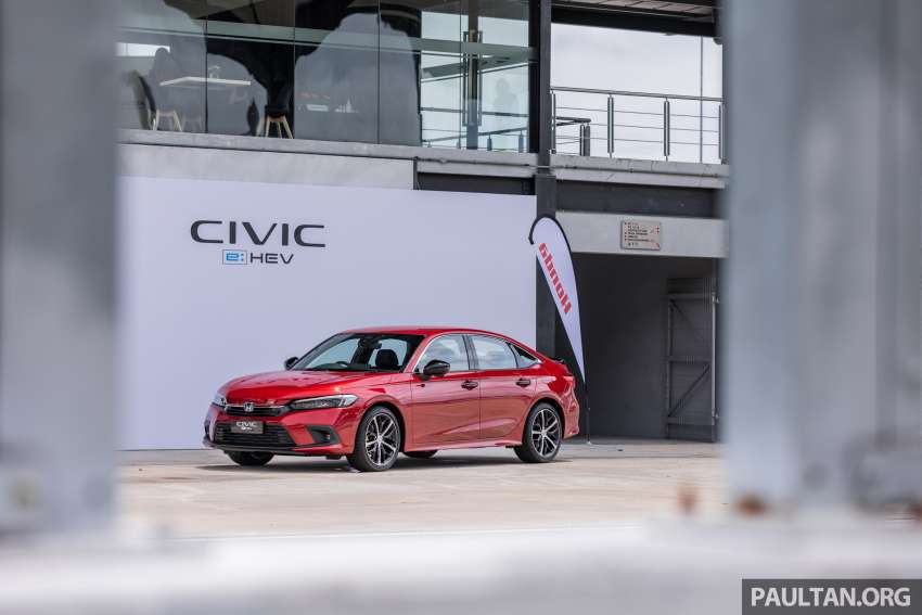 Honda Civic e:HEV 2022 dibuka untuk tempahan 1527529