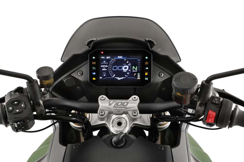 2022 Moto Guzzi V100/V100S Mandello – pre-orders being taken for Europe, adaptive aerodynamics 1529109