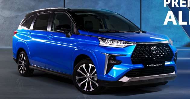 Toyota Veloz 2022 – pelancaran di Malaysia pada 18 Okt ini; kembar Perodua Alza, harga anggaran RM95k