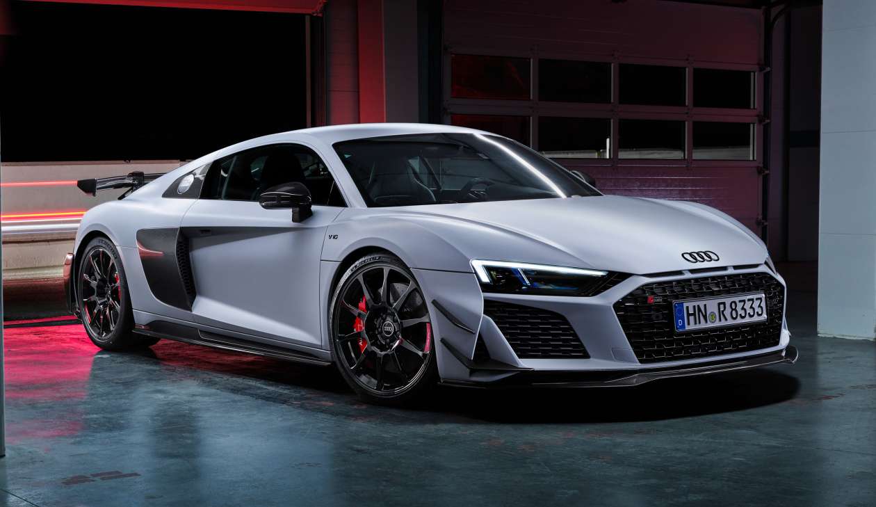 2023 Audi R8 GT brand's most powerful RWD model with 620 PS V10; only