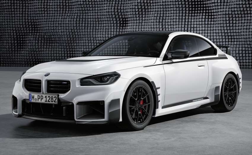 2023 BMW M2 M Performance kit revealed –  titanium exhaust, adjustable suspension, large rear spoiler 1533294