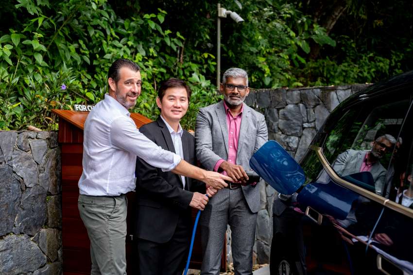BMW Malaysia and Tian Siang Premium Auto install new 11 kW AC EV chargers at The Datai Langkawi 1527758